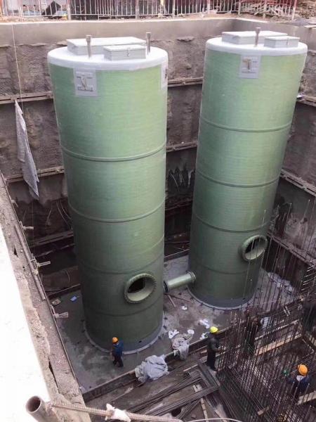 静海县重庆OPPO智能生态科技园安装一体化污水提升泵